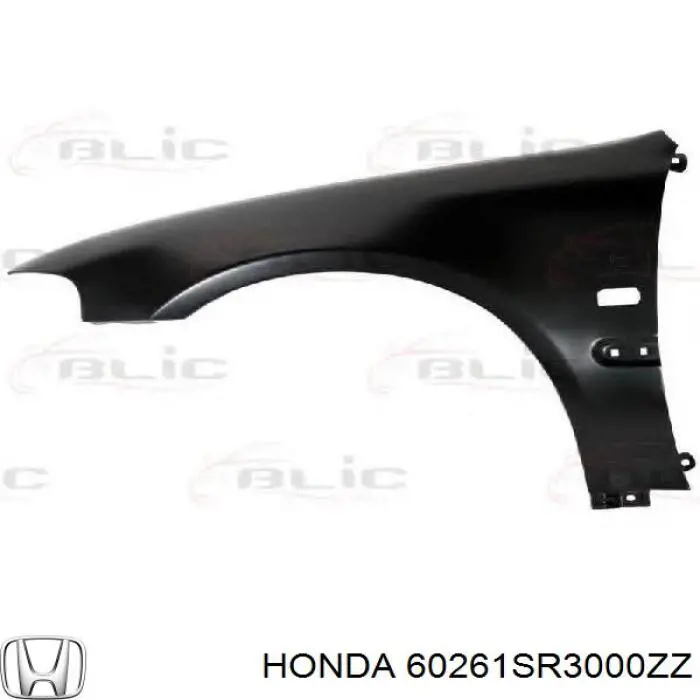 Guardabarros delantero izquierdo para Honda Civic (EJ)