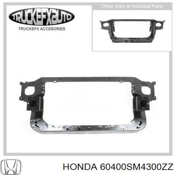 Panel de soporte del radiador y montaje de faros Honda Accord IV sedán (CB3, CB7) (1990 - 1993) precio, desde 597,64 EUR