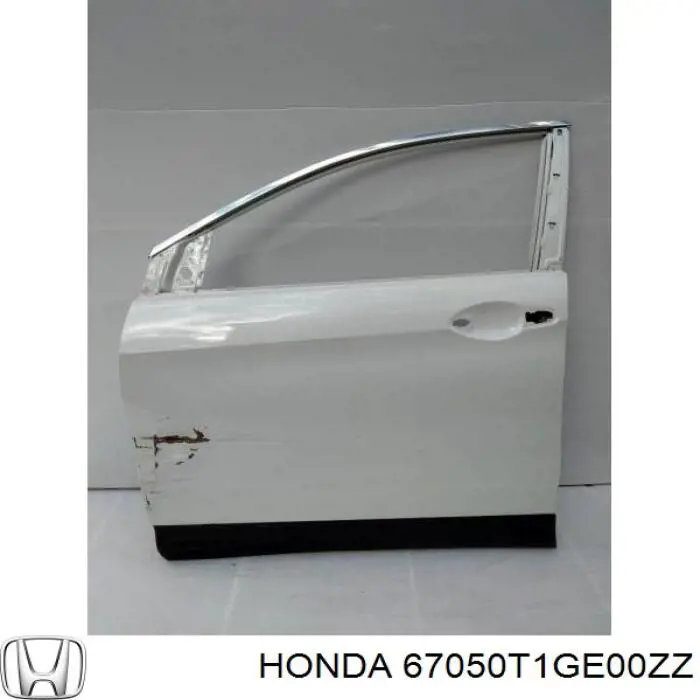 Puerta de coche, delantera, izquierda para Honda CR-V (RM)