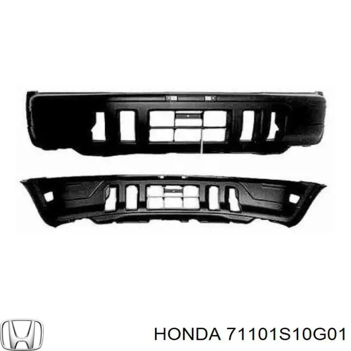 71101S10G01 Honda paragolpes delantero
