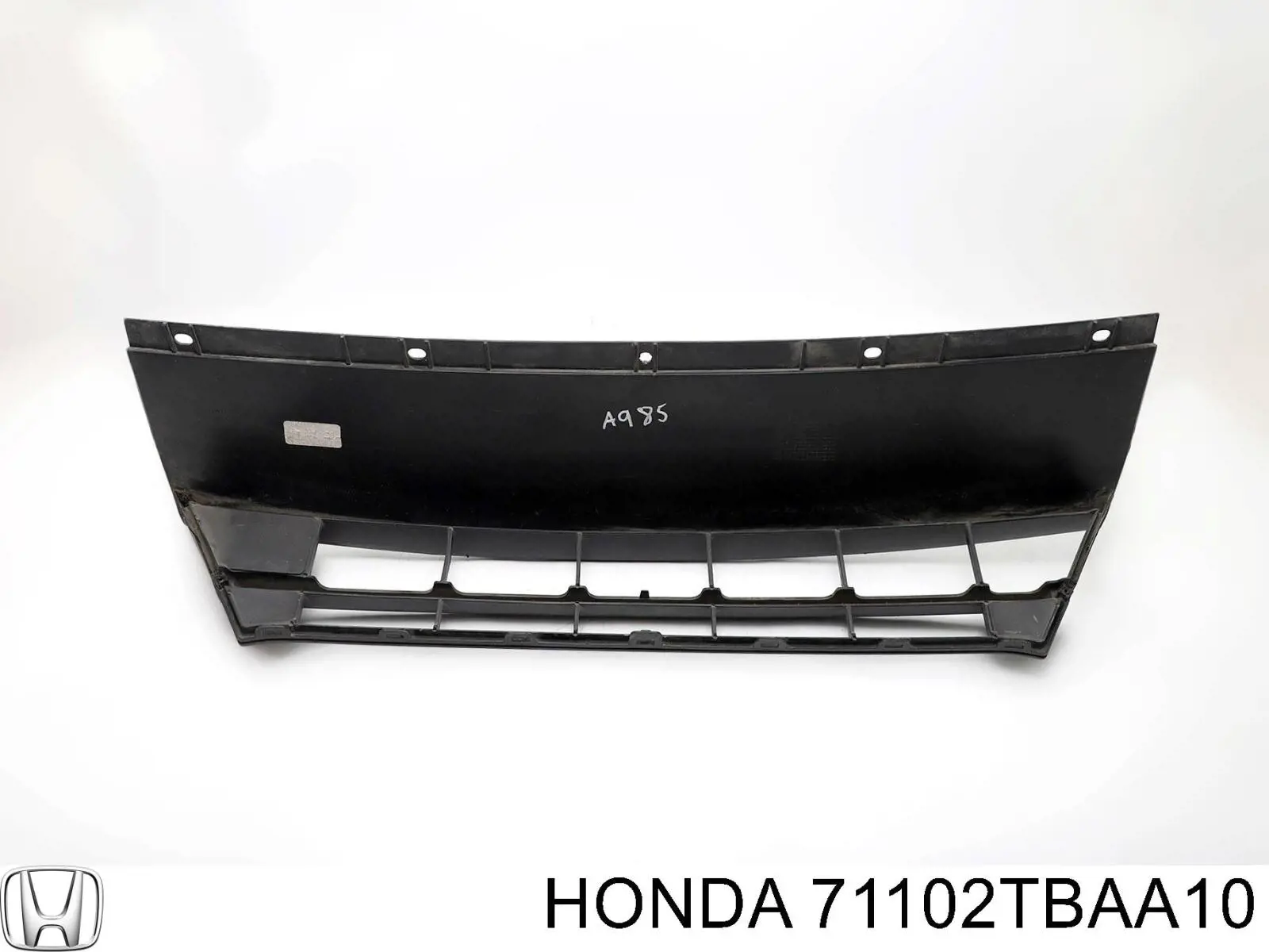 Rejilla de ventilación, paragolpes delantero, central para Honda Civic (FC, FK)