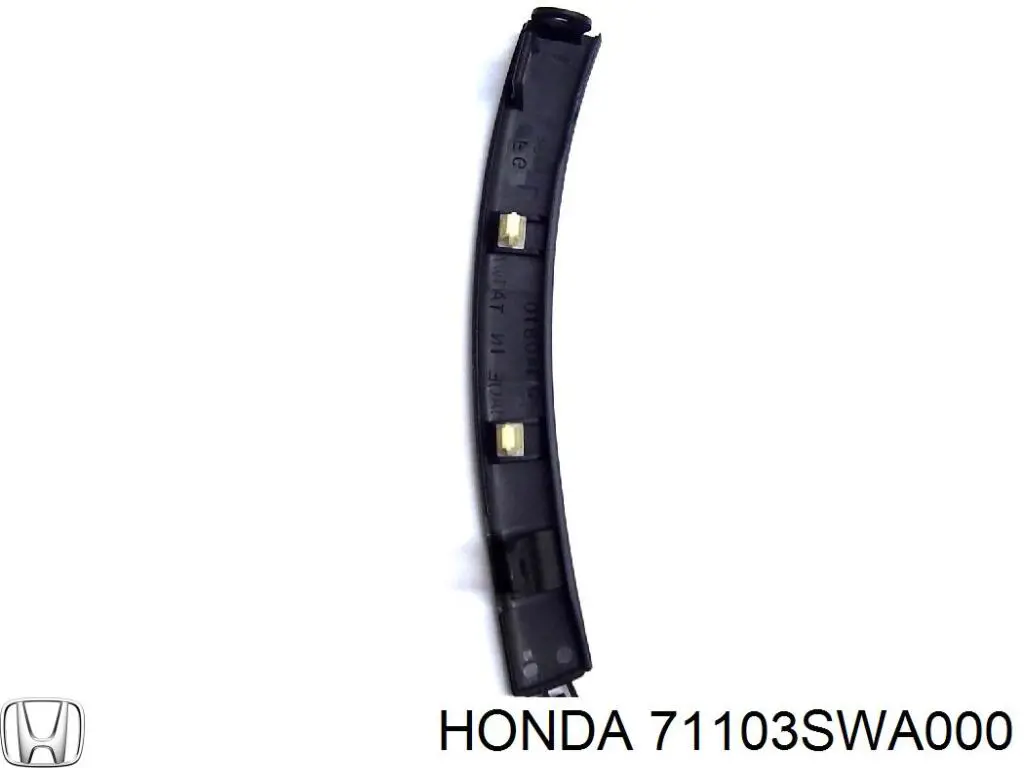 Listón embellecedor/protector, paragolpes delantero derecho para Honda CR-V (RE)