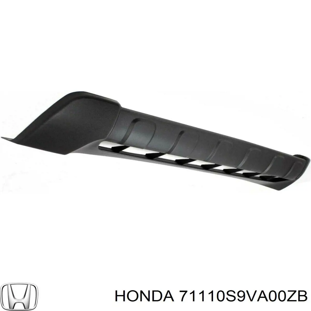 Listón embellecedor/protector, parachoques delantero central para Honda Pilot 