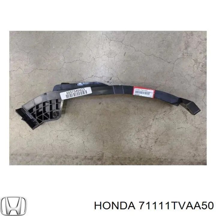 Rejilla de ventilación, parachoques delantero, central Honda Accord 10 