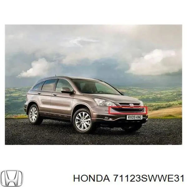 Comprar 71123SWWE31 Honda Rejilla frontal