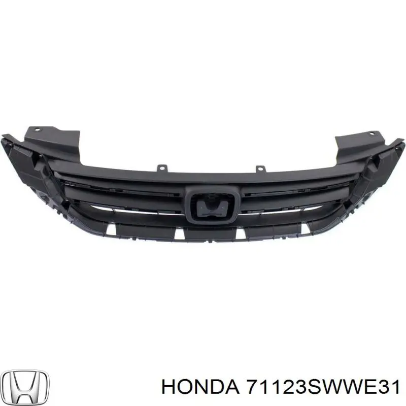 71123SWWE31 Honda rejilla de radiador