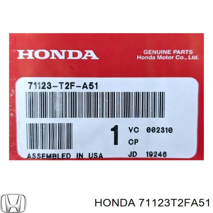 71123T2FA51 Honda