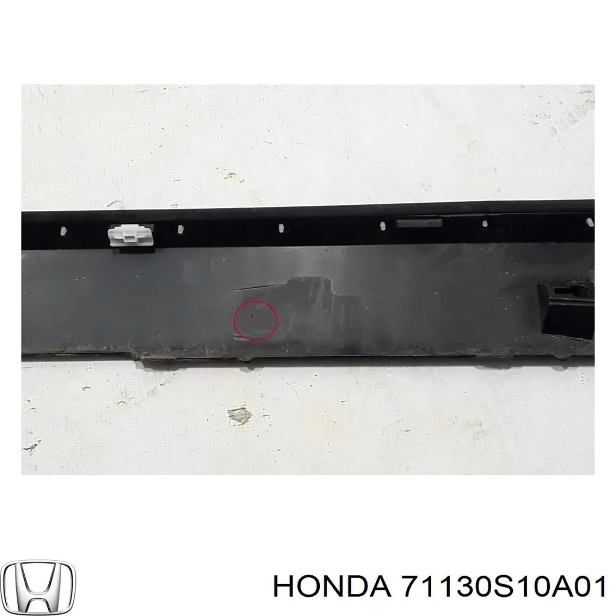 71130S10A00 Honda refuerzo parachoque delantero