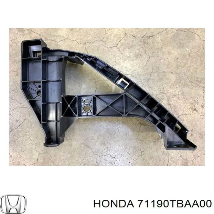 71190TBAA00 Honda soporte de parachoques delantero izquierdo