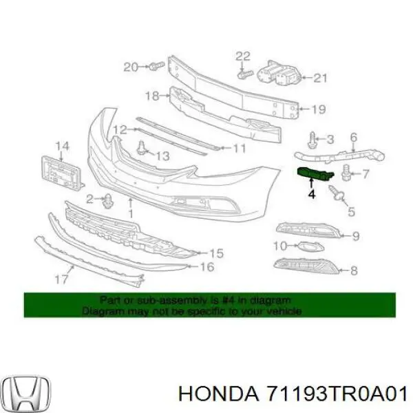 71193TR0A01 Honda