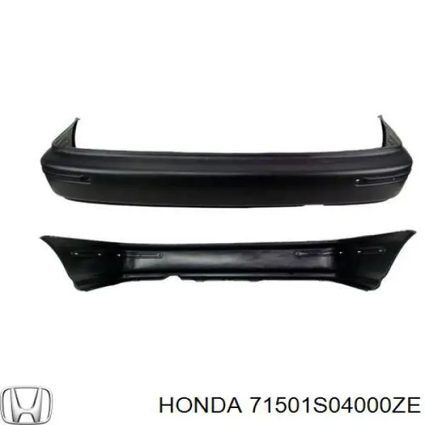 71501S04000ZE Honda parachoques trasero