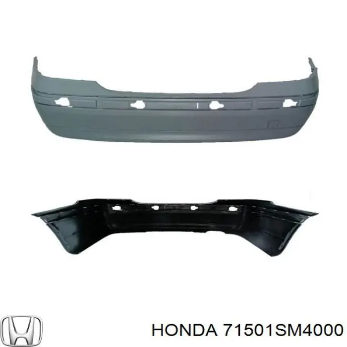 Comprar Parachoques trasero Honda Accord IV CB3, CB7
