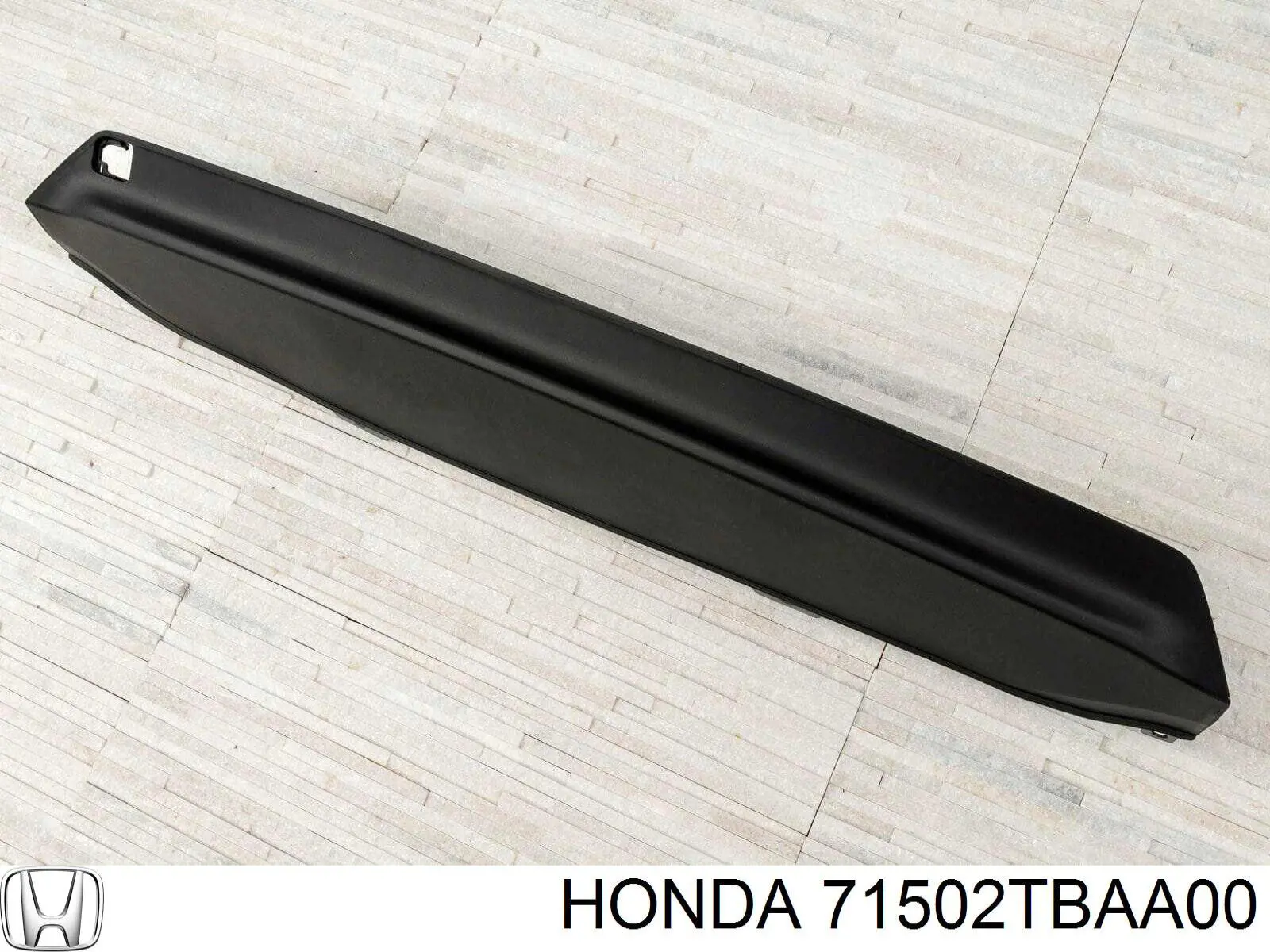 71502TEXY00 Honda listón embellecedor/protector, parachoques trasero