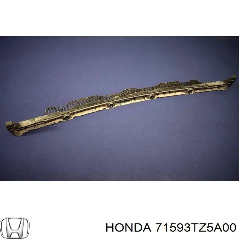 71593TZ5A00 Honda soporte de guía para parachoques trasero, derecho