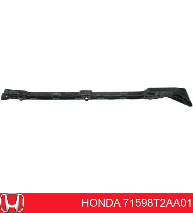 Comprar 71598T2AA01 Honda Guía izquierda del parachoques trasero