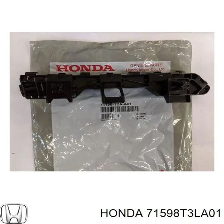 Soporte de parachoques trasero exterior izquierdo HONDA 71598T3LA01