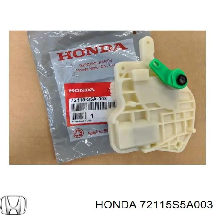 Elemento de regulación, cierre centralizado, puerta trasera derecha para Honda STREAM (RN)