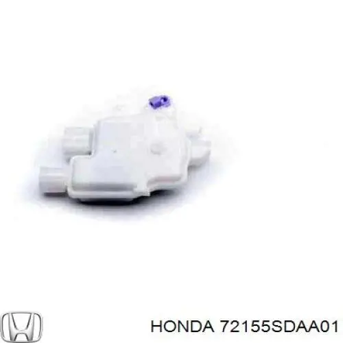 Elemento de regulación, cierre centralizado, puerta delantera izquierda para Honda Accord (CL, CM)