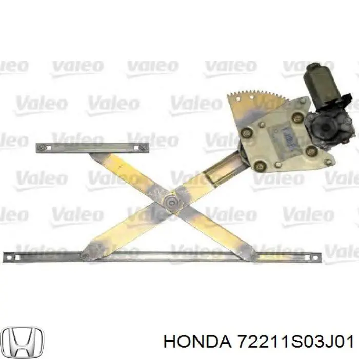 Mecanismo de elevalunas, puerta delantera derecha Honda Civic 5 (EJ)