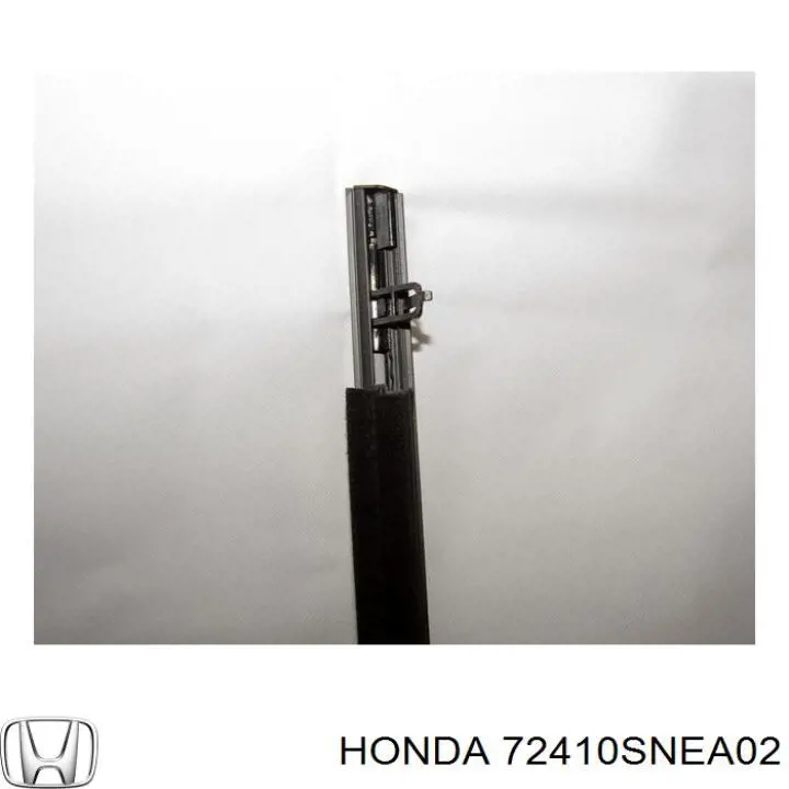 72410SNEA02 Honda moldura de la puerta delantera derecha