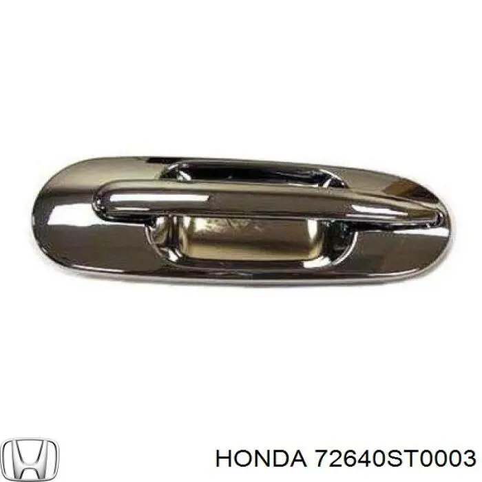 Tirador de puerta exterior trasero derecho para Honda HR-V (GH)