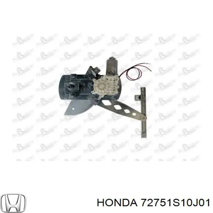 Mecanismo alzacristales, puerta trasera izquierda para Honda CR-V (RD)