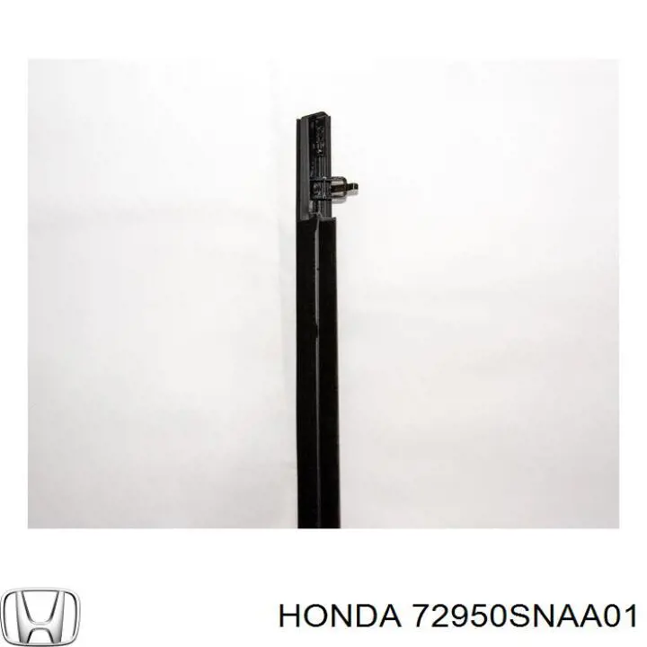 Moldura puerta trasera izquierda Honda 72950SNAA01