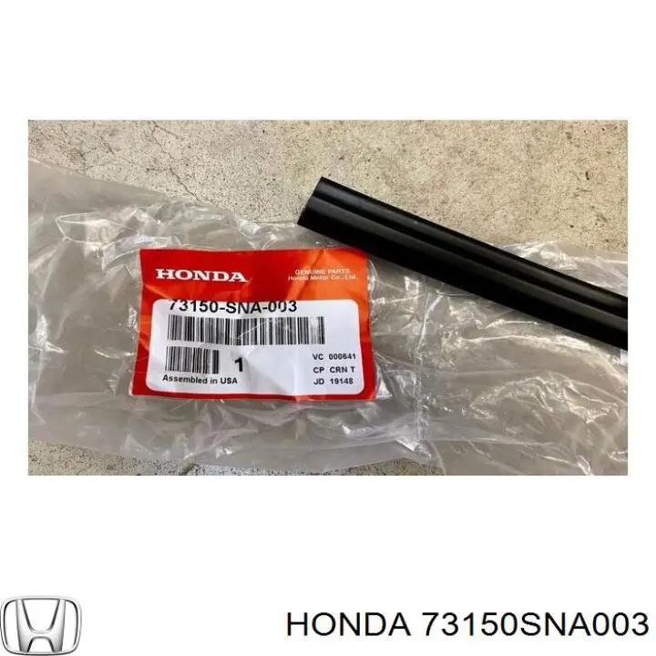 Moldeado del parabrisas para Honda Civic (FD1)