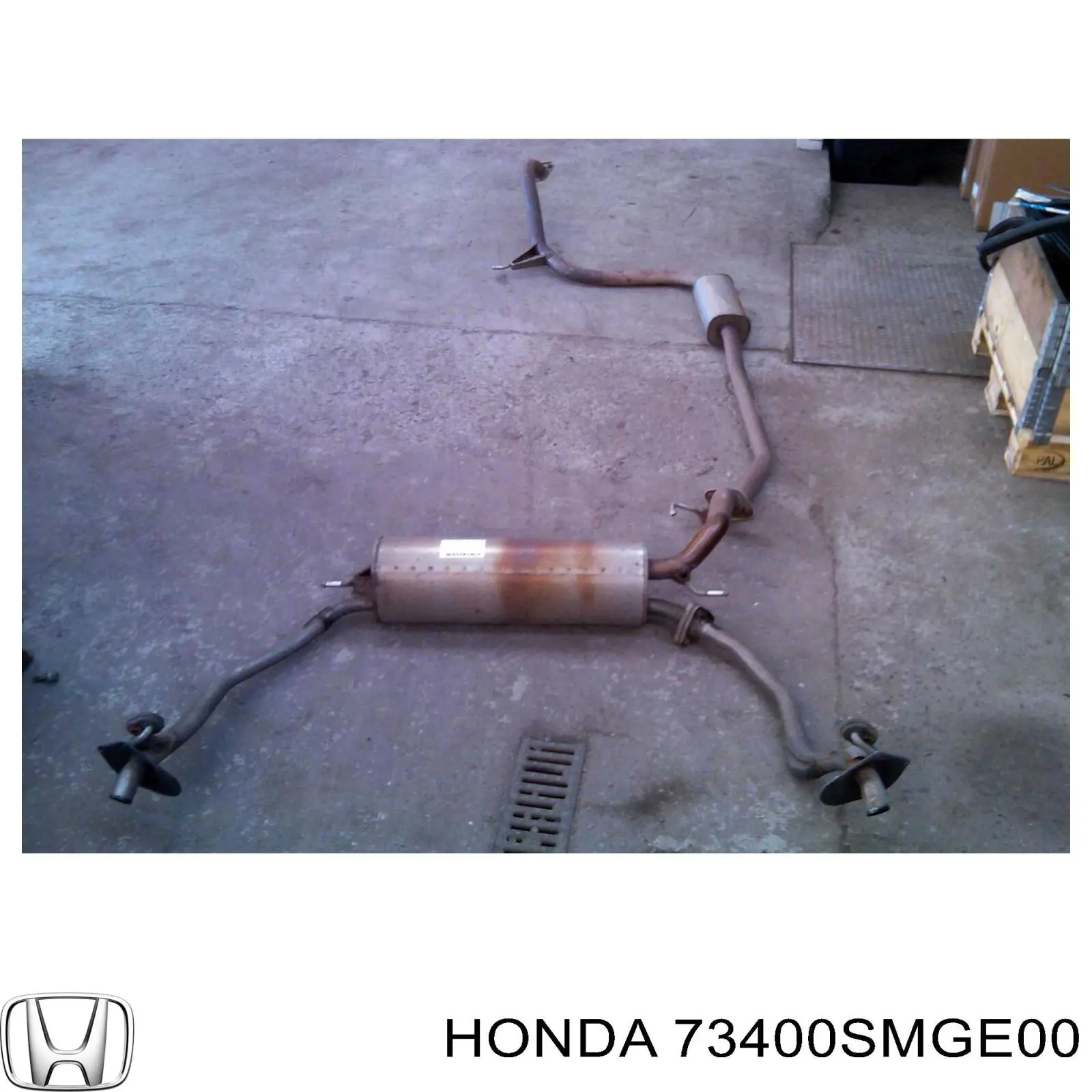 Luna lateral trasera derecha para Honda Civic (FK1)