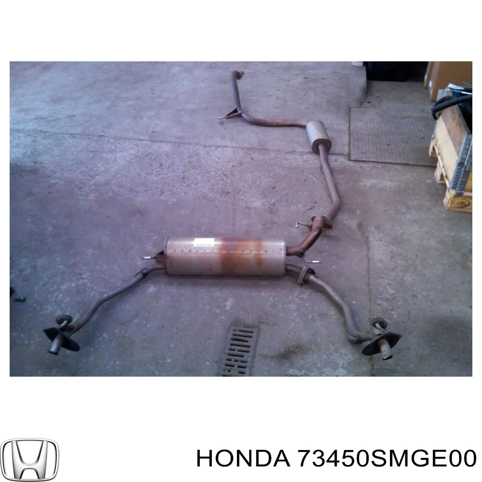 Luna lateral trasera izquierda para Honda Civic (FK1)
