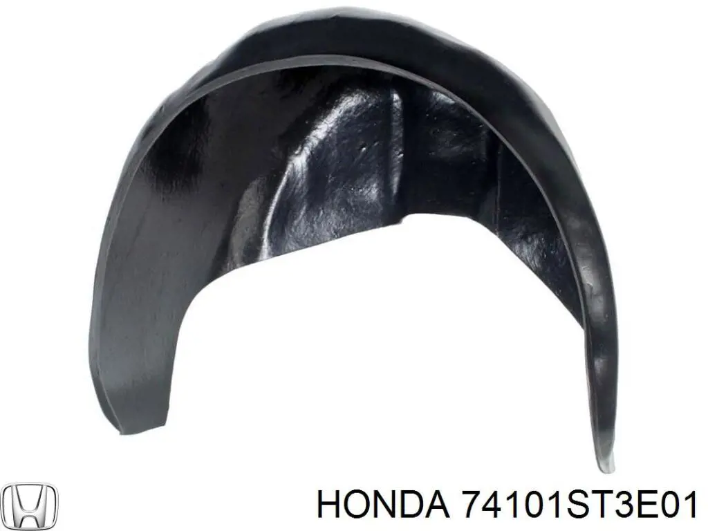 Guardabarros interior, aleta delantera, derecho para Honda Civic (MA,MB)