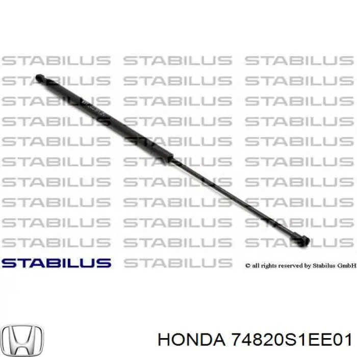 Comprar 74820S1EE01 Honda Amortiguador de puerta trasera