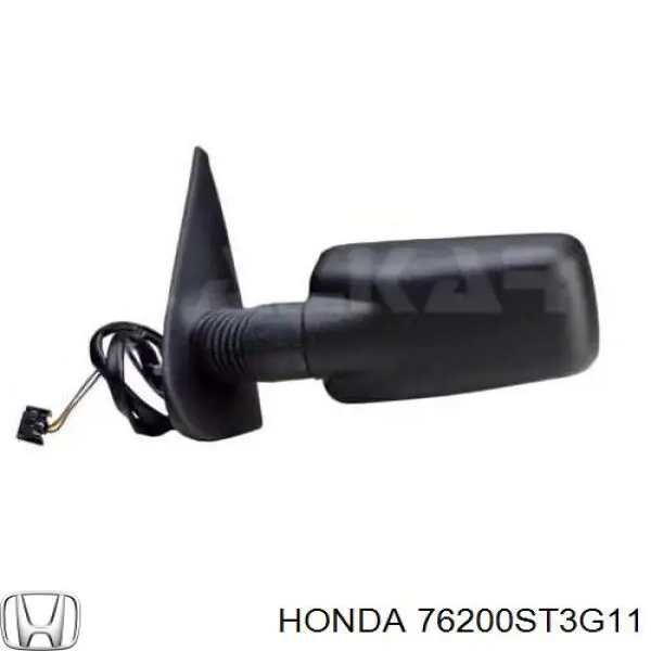 76200ST3G11 Honda espejo retrovisor derecho