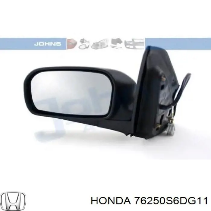 Espejo izquierdo Honda 76250S6DG11 precio, desde 115,51 EUR