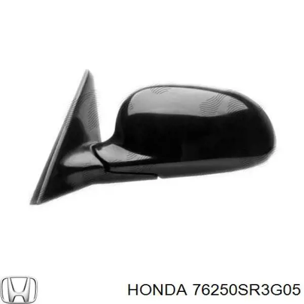 76250SR3G05 Honda espejo retrovisor izquierdo