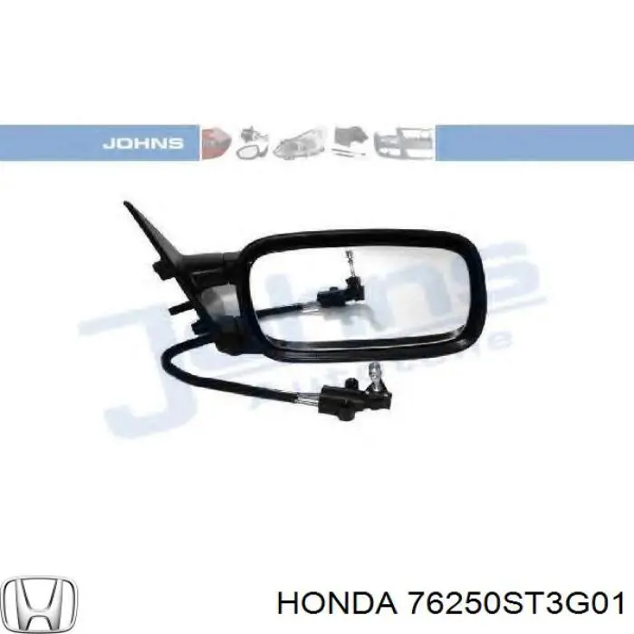 Comprar 76250ST3G01 PLUS AFTERMARKET Espejo de retrovisor izquierdo