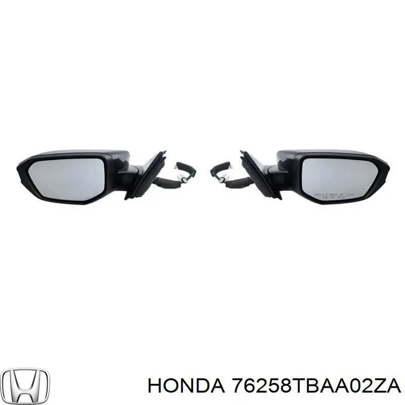 Espejo izquierdo Honda 76258TBAA02ZA precio, desde 106,07 EUR