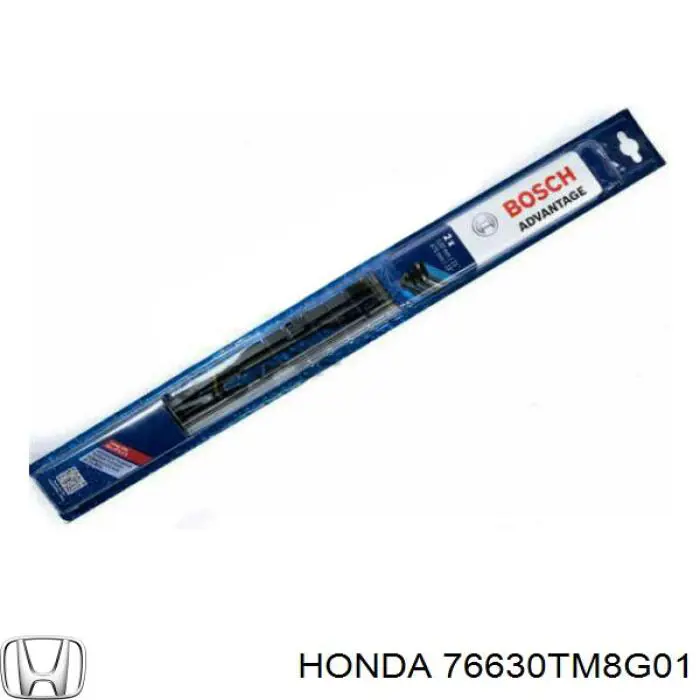 76630TM8G01 Honda limpiaparabrisas de luna delantera copiloto