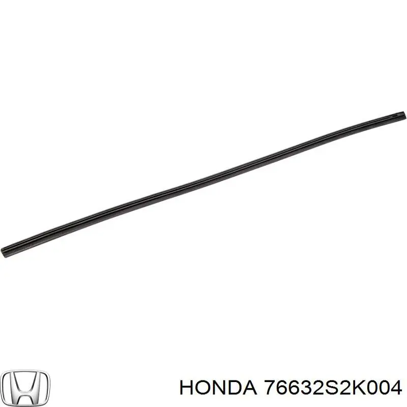 76632S2K004 Honda goma del limpiaparabrisas luna trasera