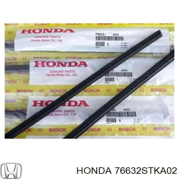 Goma de la escobilla del limpiaparabrisas del lado del conductor Honda 76632STKA02 precio, desde 15,20 EUR