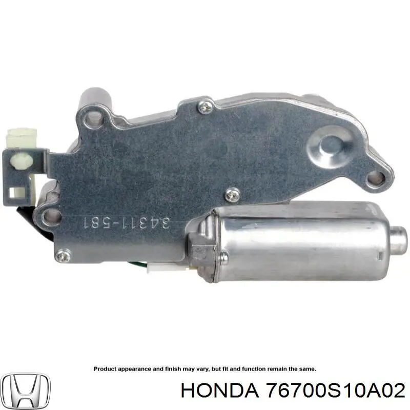 Motor limpiaparabrisas luna trasera para Honda CR-V (RD)