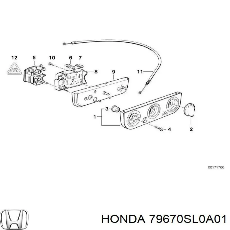 79670SL0A01 Honda