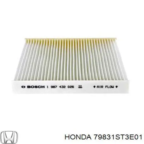 79831ST3E01 Honda filtro de habitáculo