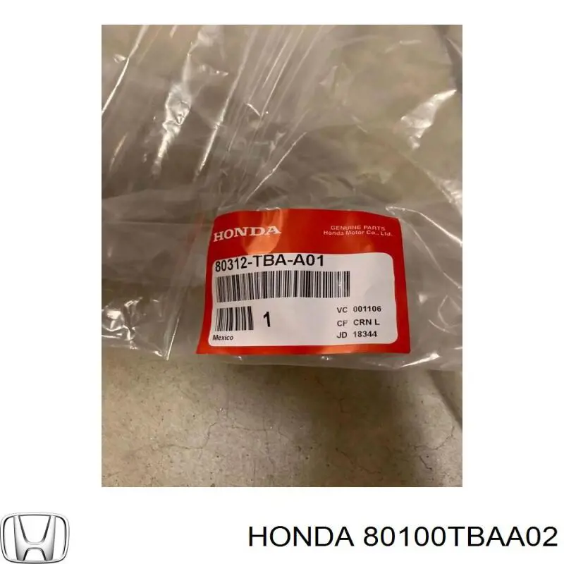 Aire acondicionado capacitor Honda 80100TBAA02 precio, desde 89,22 EUR