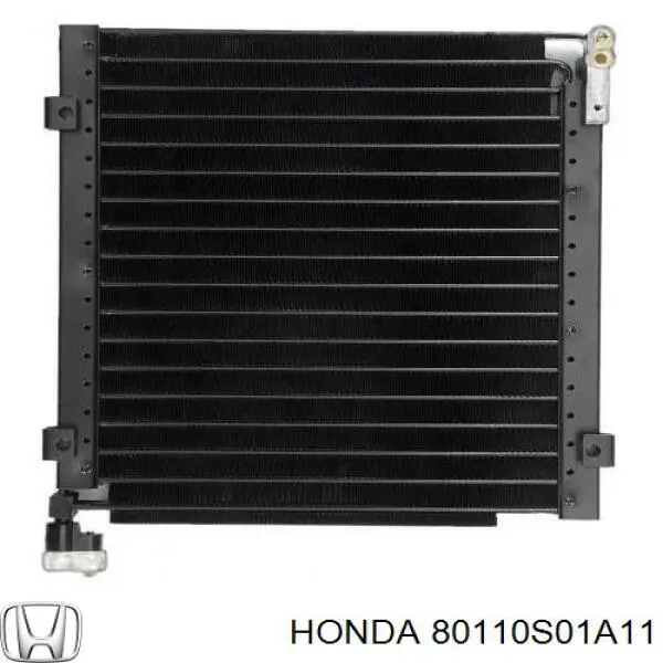 80110S01A11 Honda condensador aire acondicionado