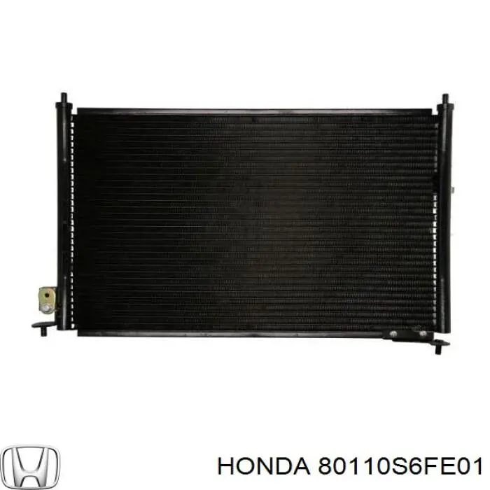 80110S6FE01 Honda condensador aire acondicionado