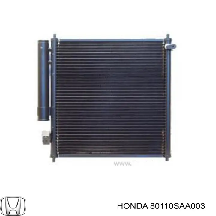 Condensador aire acondicionado 80110SAA003 Honda