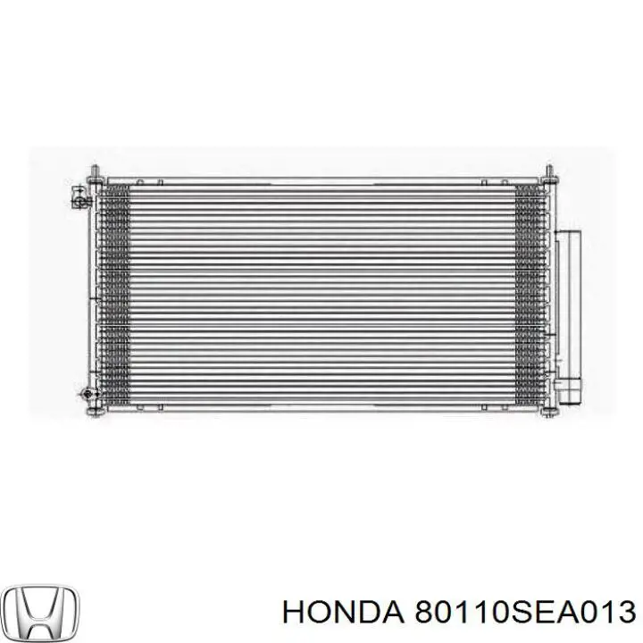 Comprar 80110SEA013 Honda Condensador de aire acondicionado