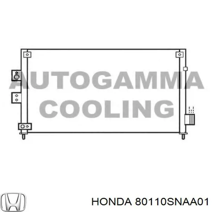 Aire acondicionado capacitor Honda 80110SNAA01 precio, desde 98,59 EUR