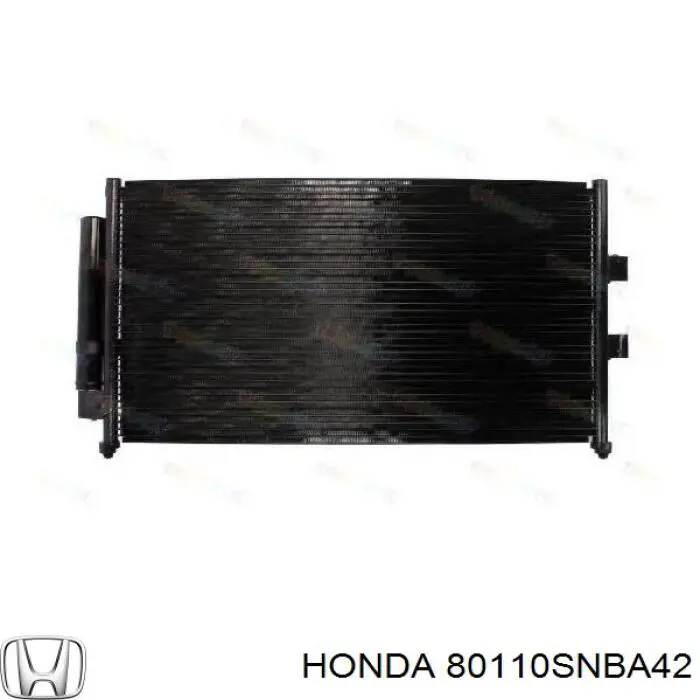 80110SNBA42 Honda condensador aire acondicionado